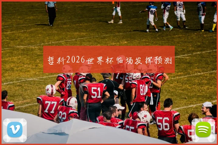 哲科2026世界杯临场发挥预测
