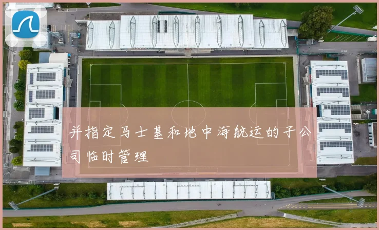 并指定马士基和地中海航运的子公司临时管理