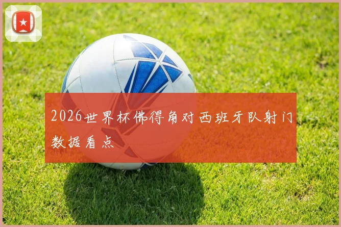 2026世界杯佛得角对西班牙队射门数据看点